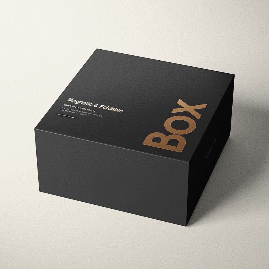 Eco Friendly Logo Designer Cardboard Packaging Magnetic Closure Custom Black Shoe Foldable Magnetic Paper Gift Box with Logo