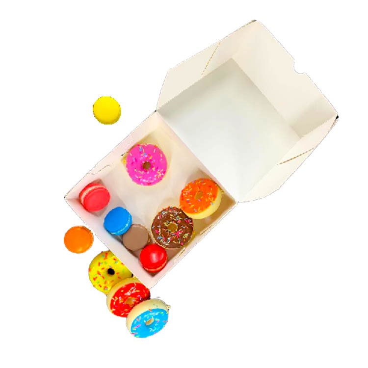 Manufacturer Recyclable Factory Price Cardboard Cookie Box Donut Box