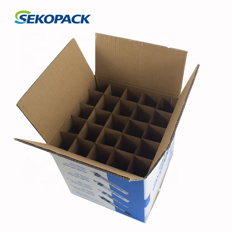 RSC 0201 Eco Friendly Paper Board Corrugated Board Box Customized Foldable Grocery Box with Logo Kraft Mailer Packaging Brown