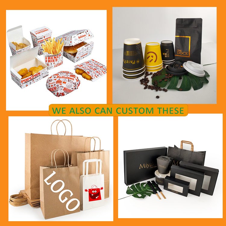 Customized Logo Printing Japanese Food Grade Paper Box Sushi Takeaway Box Disposable Take Out Sushi sashimi Packaging Boxes