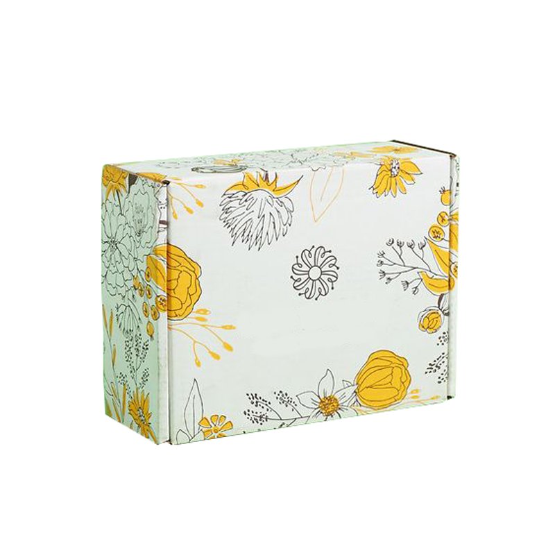 Custom Logo White Pink Corrugated Carton Box Mailer Shipping Box Apparel Packaging For Dress Cloth Underwear Shirt Mail Gift Box