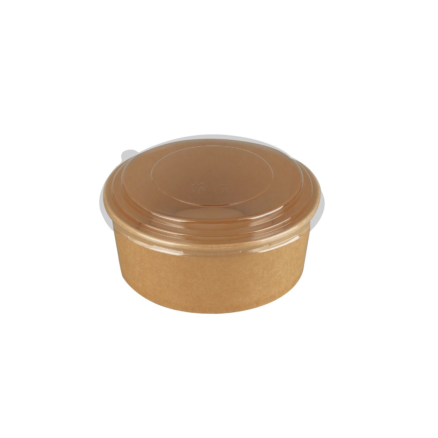 lunch box disposable Fast Food Brown Paper Bowls Kraft Salad Bowl And tissue paperSalad Box