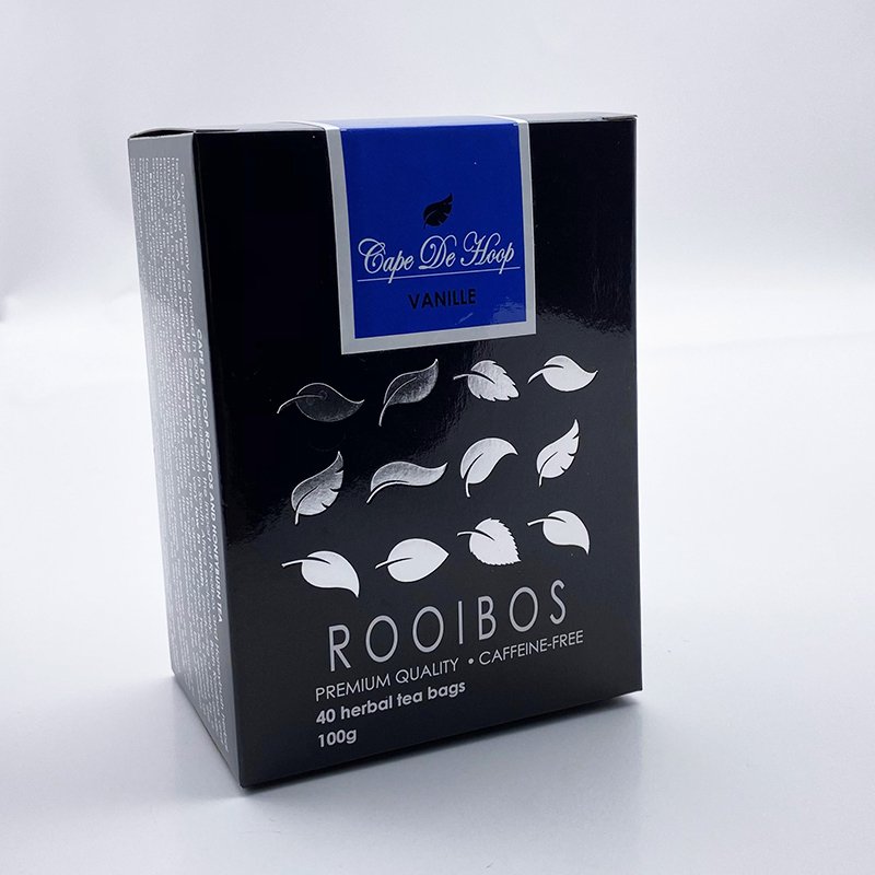 Directly Factory Silver Foil Logo Custom Full Color Tuck Folding Packaging Boxes Coated Paper Luxury Foldable Tea Paper Box