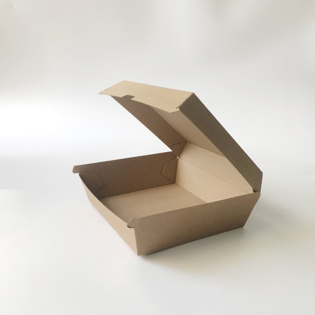 Kraft paper box takeaway packing dinner box snack box