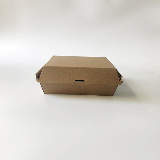 Kraft paper box takeaway packing dinner box snack box