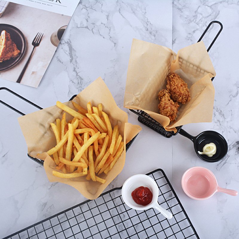 Hamburger Packaging Paper Printing Wrapping Grease Proof Paper Sandwich Greaseproof Shawarma Food Grade Wax Paper