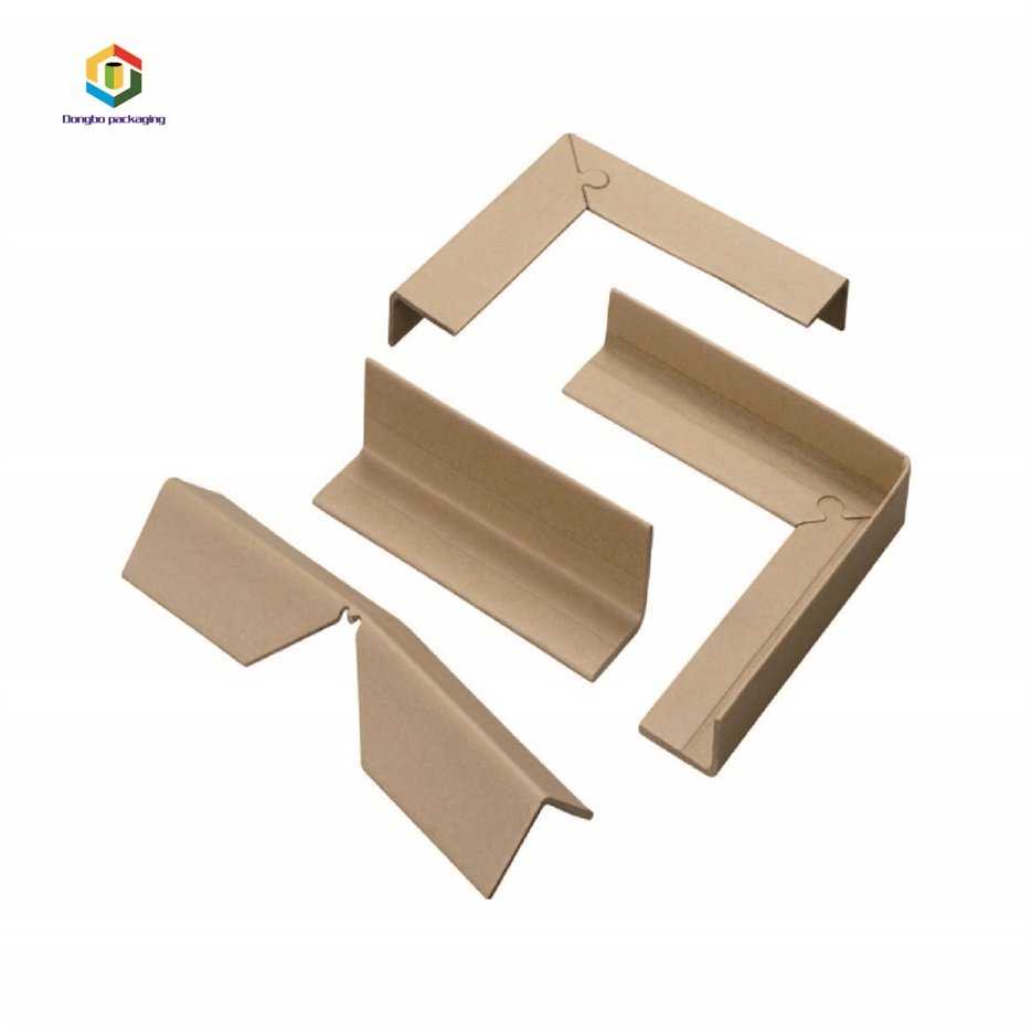 Recycled Protective Biodegradable Packaging Paper Angle Bead L Shape Pallet Carton Edge Cardboard Corner Protector