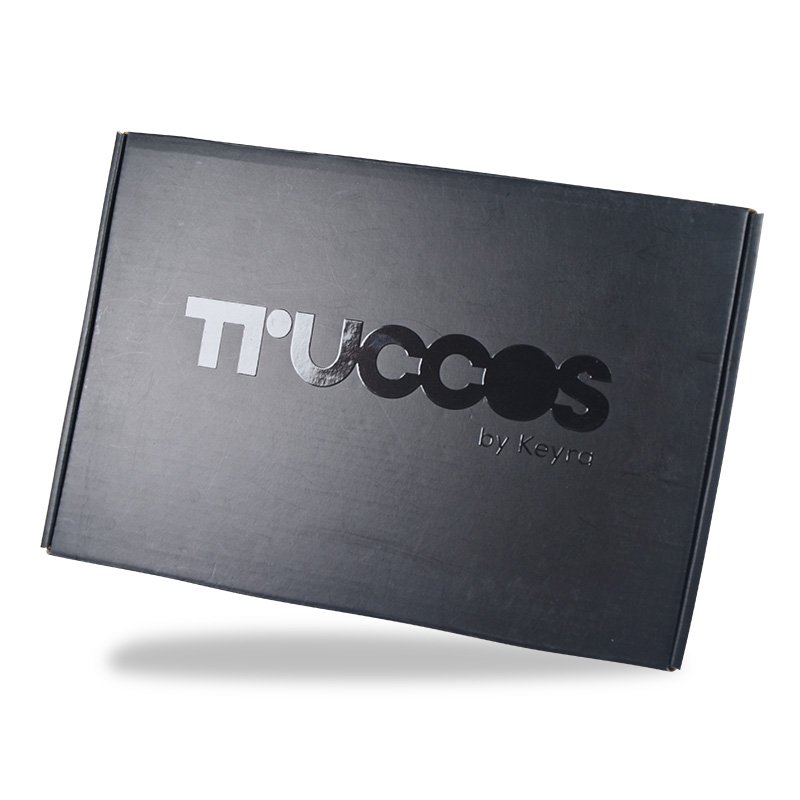 SENCAI Wholesale Customized Black Matte Corrugated Shipping Boxes With UV Emboss Logo Clothes Package Mailer Paper Box