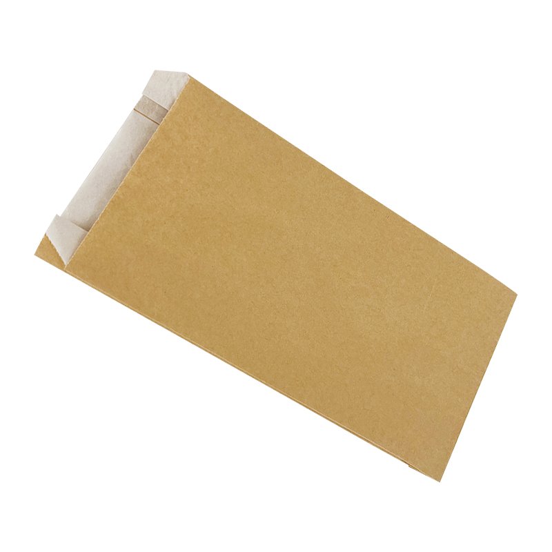 Custom Printing High Quality Double Layer White And Brown Kraft Paper Food Grade Waterproof Paper Kraft Paper Packaging Bag