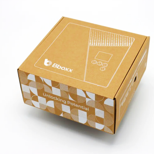 WholesaleFoldable Air Transport Packaging Paper Box CustomizedRecyclable Brown Corrugated Clothing Underwear Packaging Paper Box