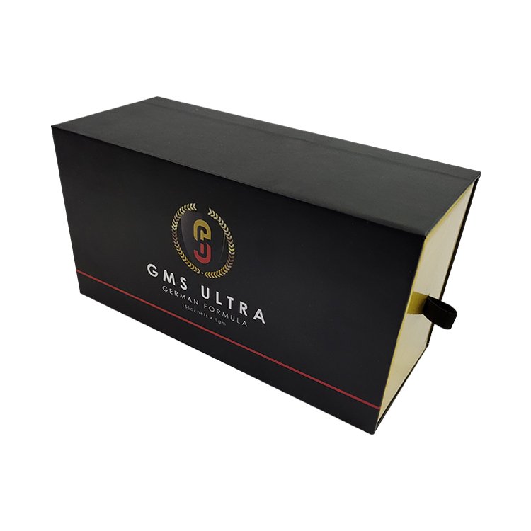Custom logo luxury jewelry packaging box print slide drawer gift cardboard rigid box for skincare makeup