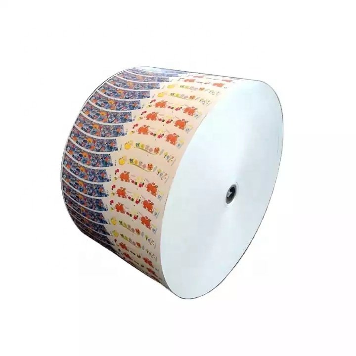 Food Grade Takeaway Packaging Printable Paper Fan Cup Manufacturer Pe Coated Paper Cup Roll Raw Material For Paper Cups