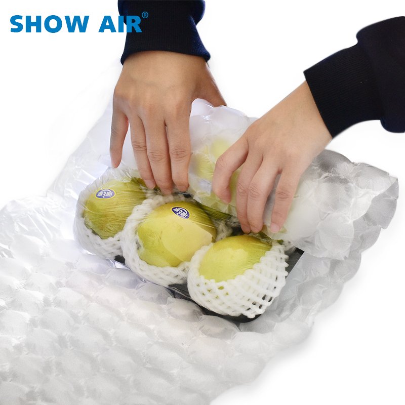 HDPE Gourd membrane packing foam air bag express foam filling bag inflatable shockproof calabash bubble column bubble paper