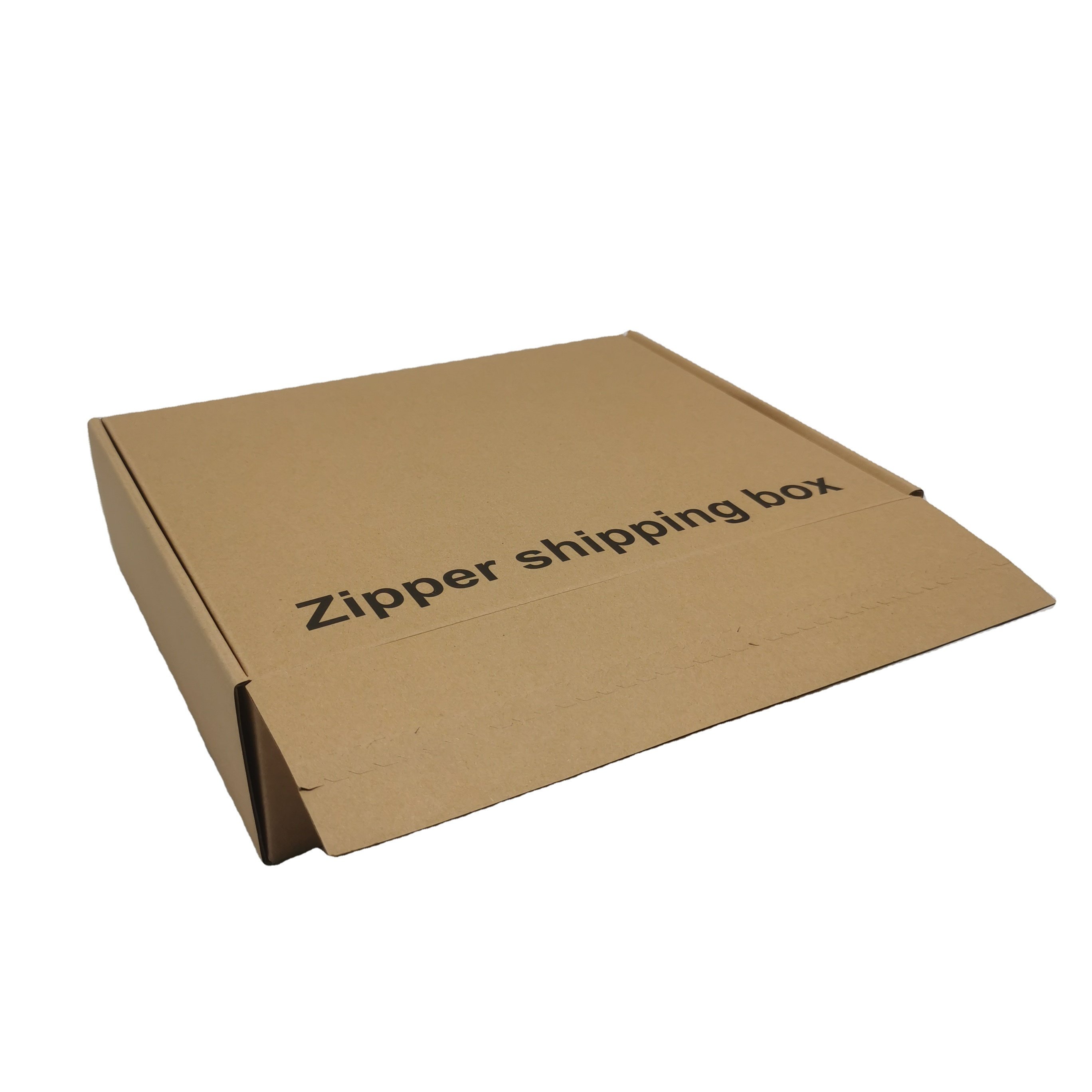 Wholesale double sides brown shipping paper box with corrugated mailer packaging boxes for clocks