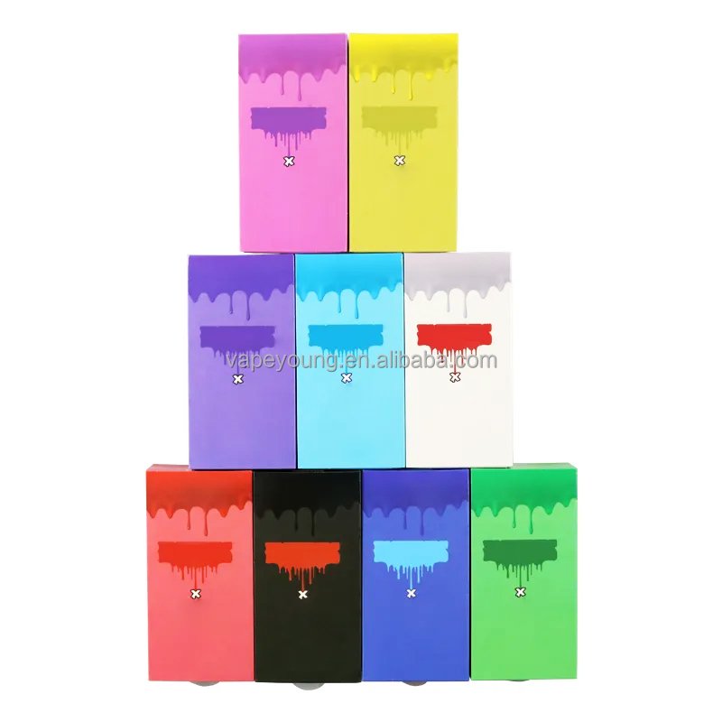 Factory Direct empty jeeters plastic bag 1G package box 0.5ml