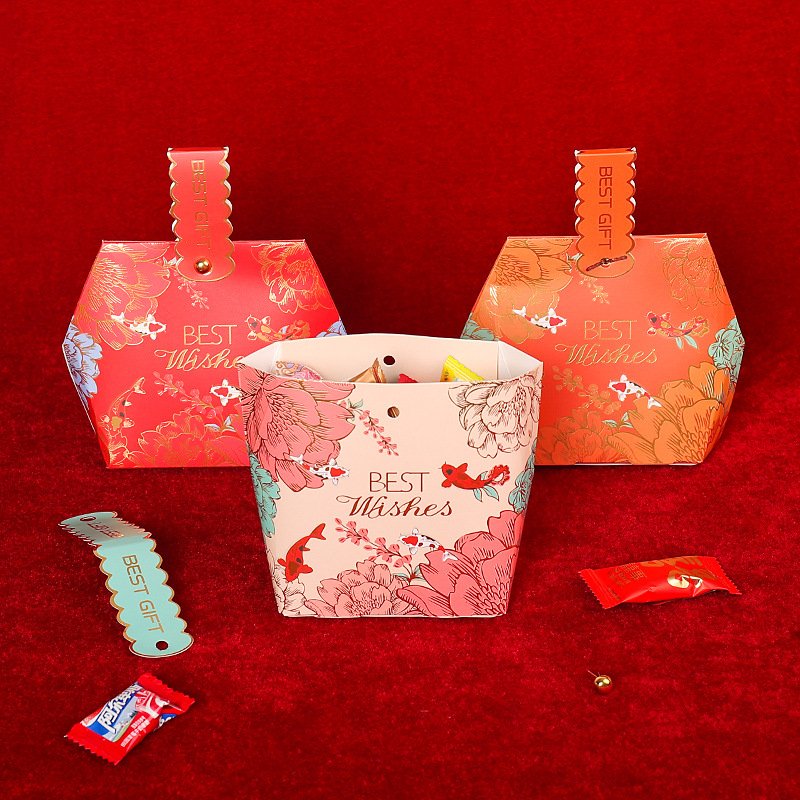 Customized Paper Box Cookie Christmas Favors Valentine's Day Cookie Box Packaging Paper Boxes Wedding For Candy