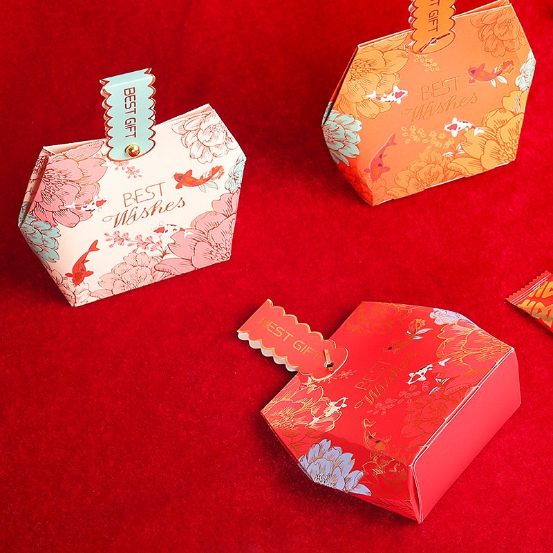 Customized Paper Box Cookie Christmas Favors Valentine's Day Cookie Box Packaging Paper Boxes Wedding For Candy