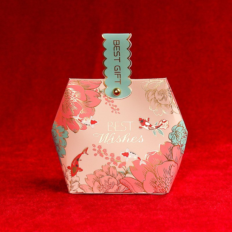Customized Paper Box Cookie Christmas Favors Valentine's Day Cookie Box Packaging Paper Boxes Wedding For Candy