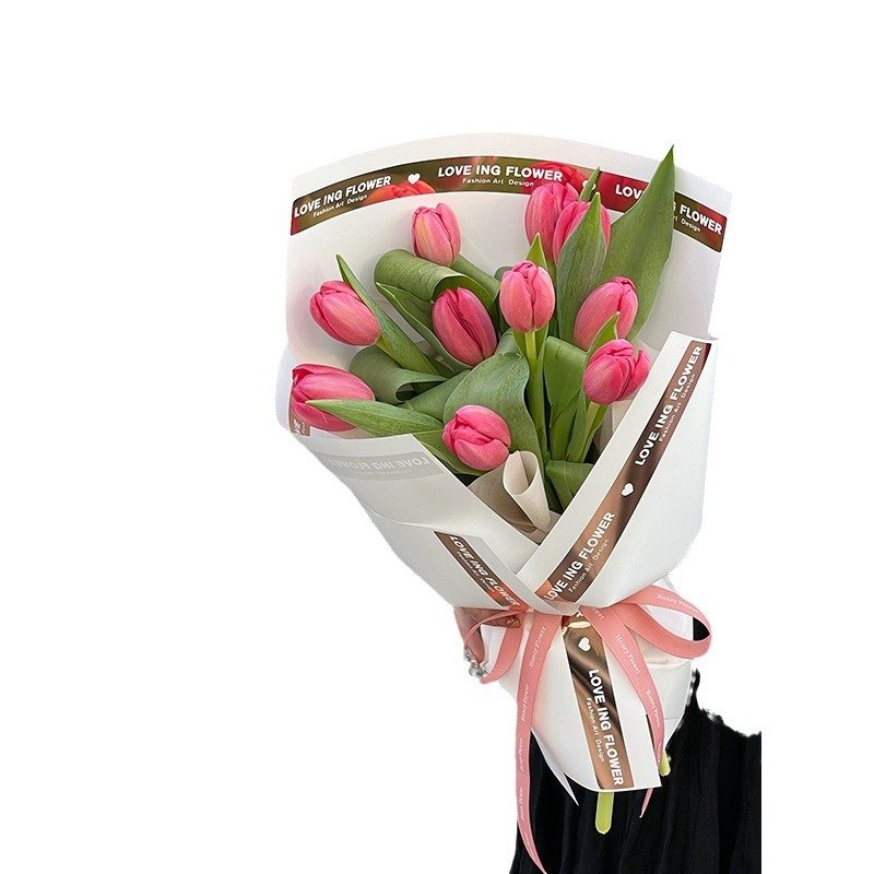 Floral Wrapping Paper for Bouquet Florist Supplies Packaging Paper Print Waterproof Craft Paper Gravure Printing Zhejiang Virgin
