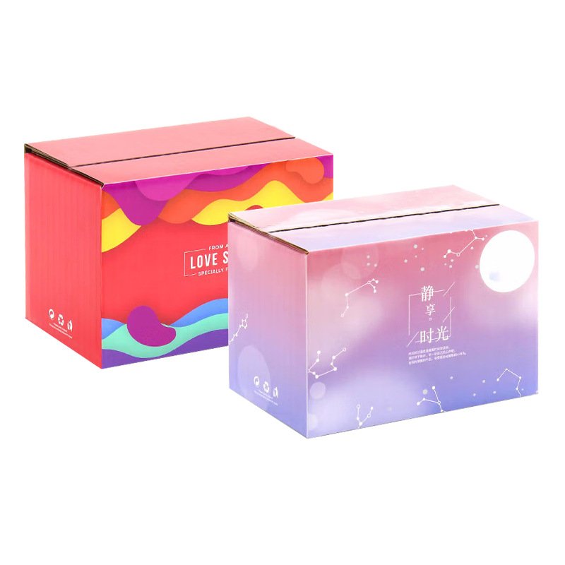 Ccustom packaging paper flower gift boxes wholesale colored shipping boxes soap box