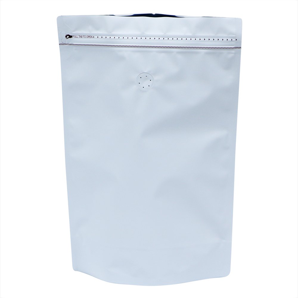 New technology Cheap price hot sale transparent coffee bag paper coffee bag with valve coffee bag 1kg