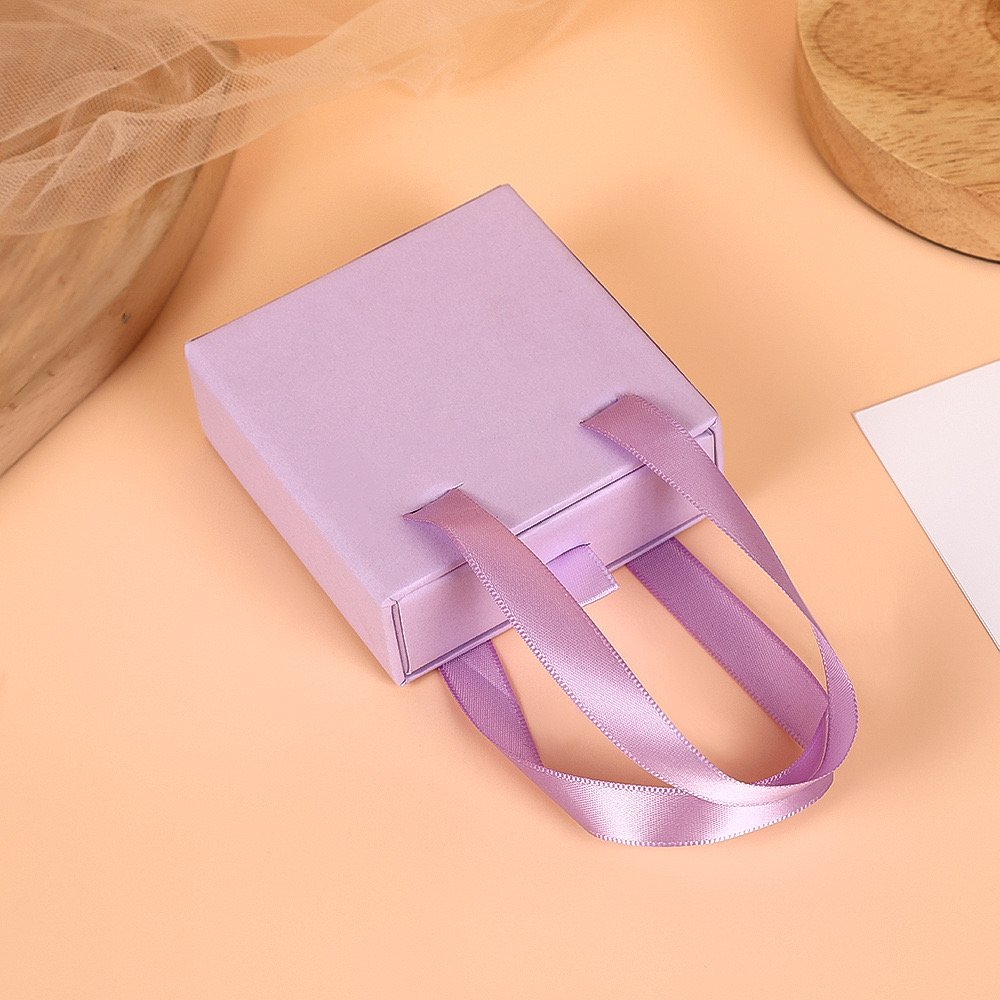 Luxury drawer jewelry packaging custom gift paper box with handle for necklace jewelry box packaging case