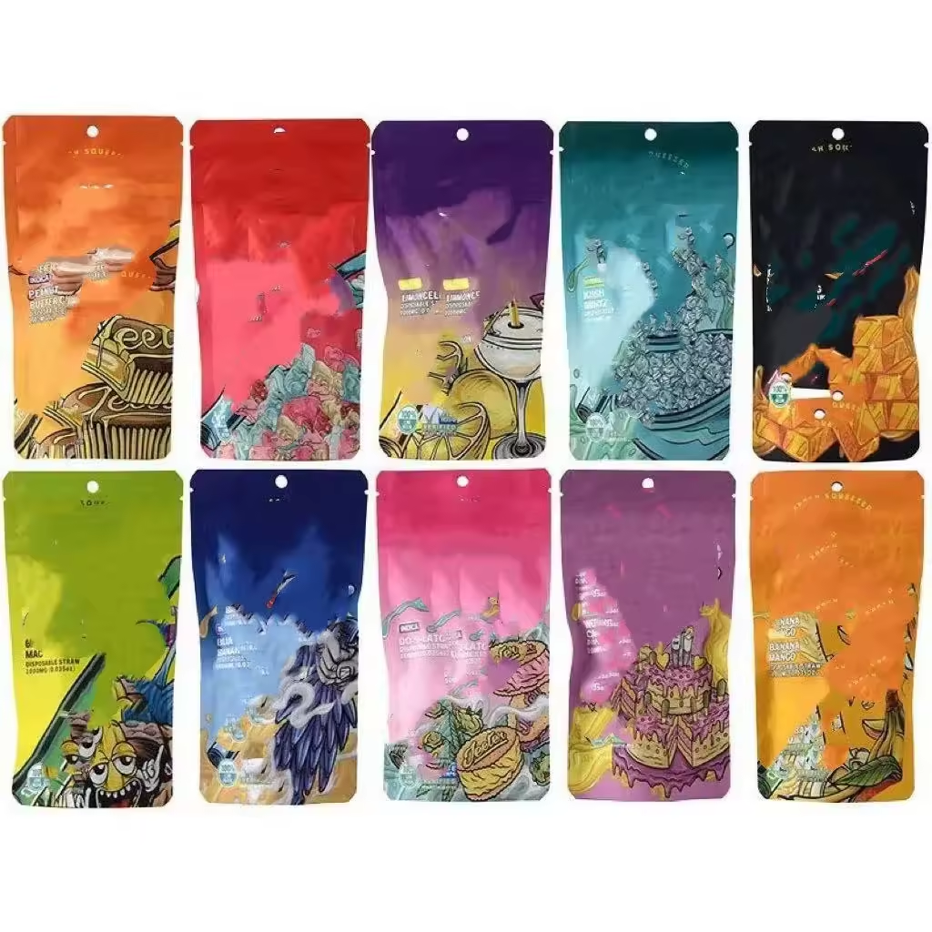 2023 newest jeeter juice box mylar bags