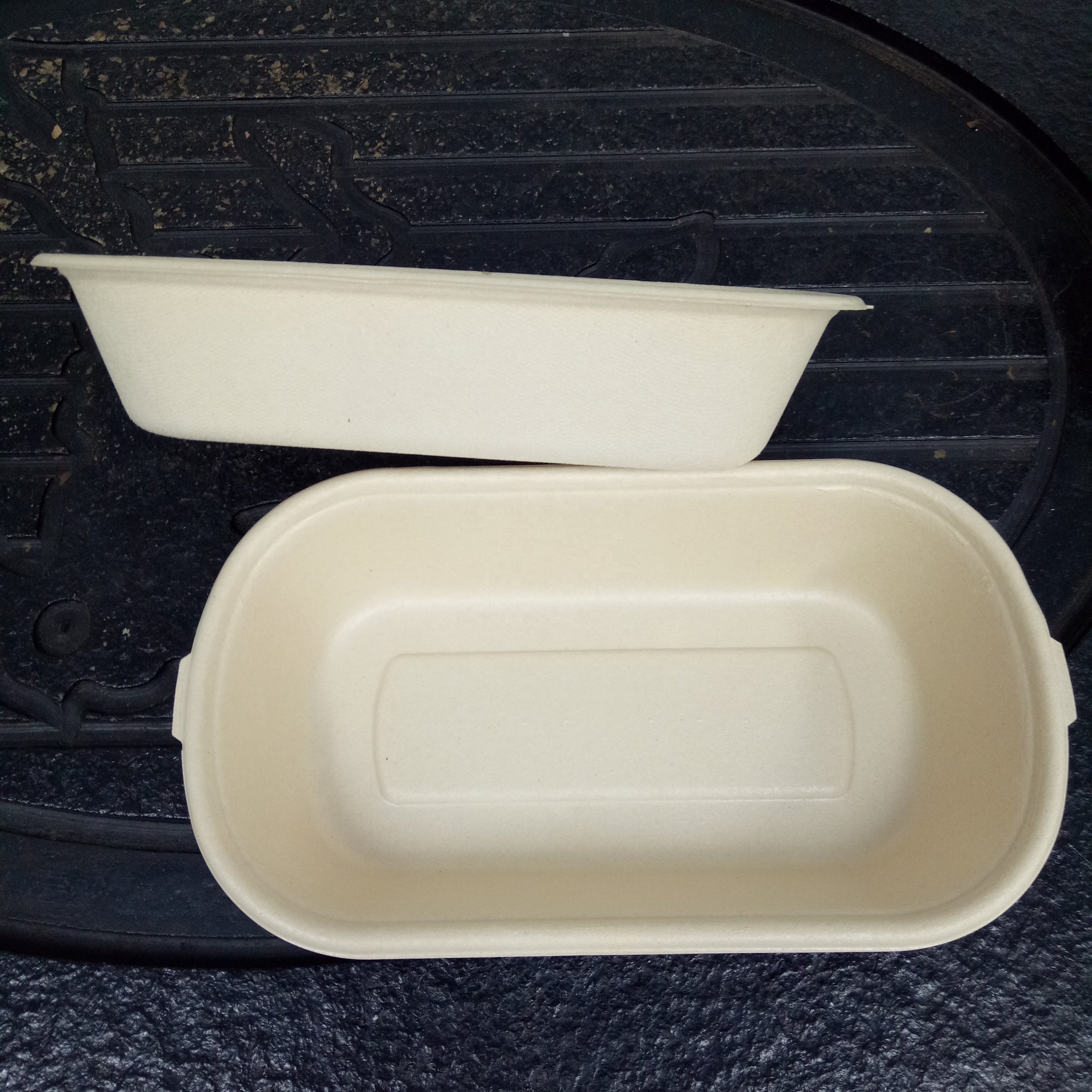 environmental protection promotion recycle paper high-class Custom Packaging bamboo fiber biodegradable fruit packaging box
