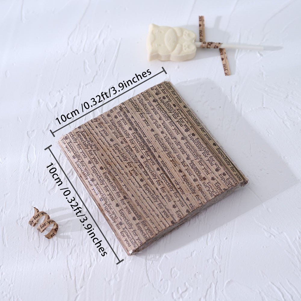 hot selling kraft paper/plastic twist tie logo printed 6cm paper packaging brown metallic twist ties
