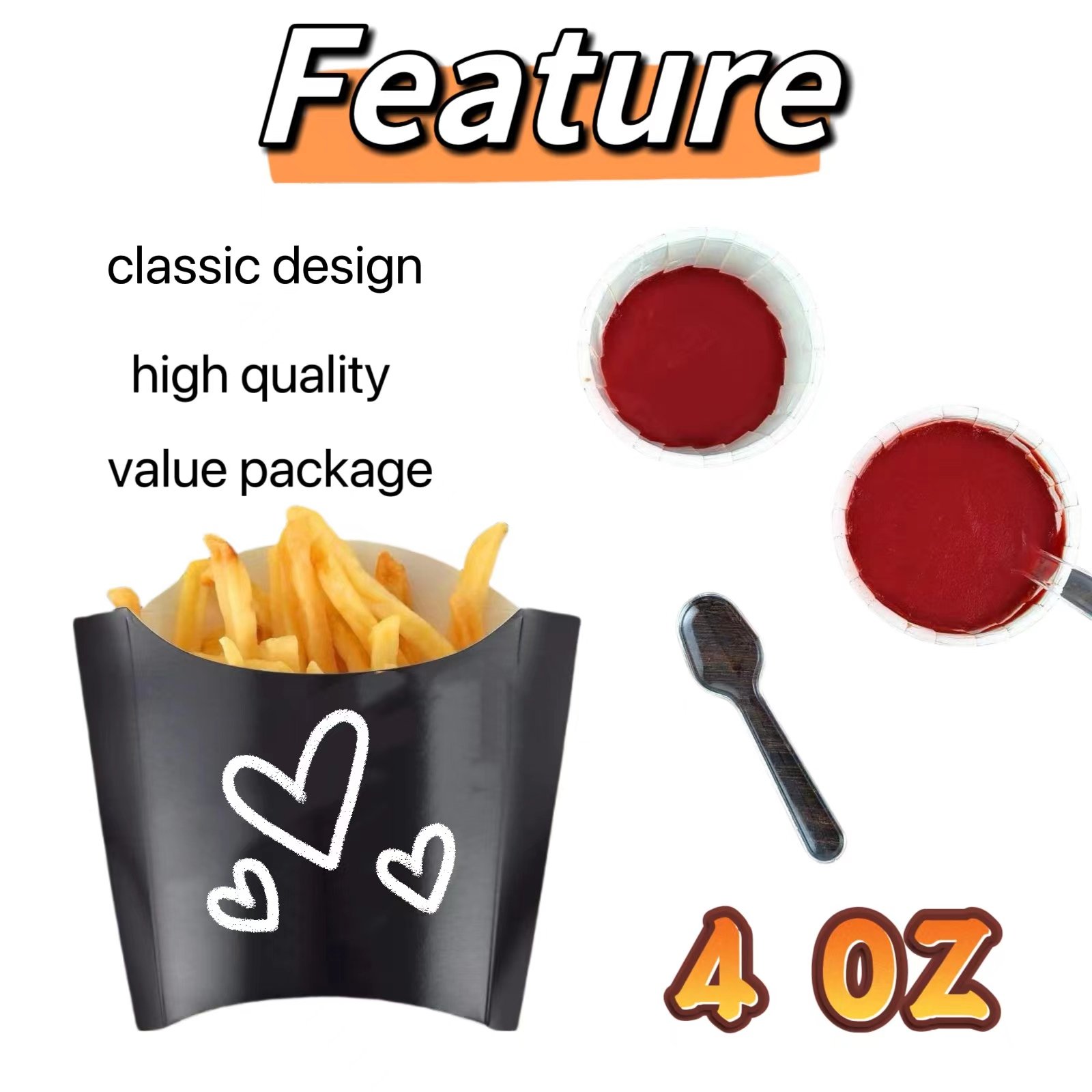 Wholesale Customized Size Disposable Take Away Fried Chicken Cardboard Containers Food Packaging Paper Boxes