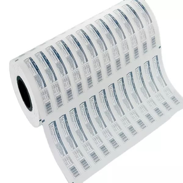 Eco-friendly wood pulp Medical Grid Lacquer printed Coated Blister Paper for Needle/Syringe