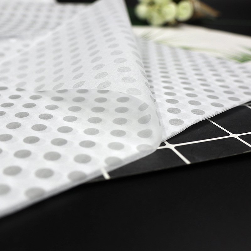 high quality clear printing pink custom made logo wrapping tissue paper for packaging