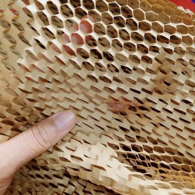 Honeycomb Packaging Paper Paper Recyclable Moving Supplies Cushion Wrapping Paper for Packing glass