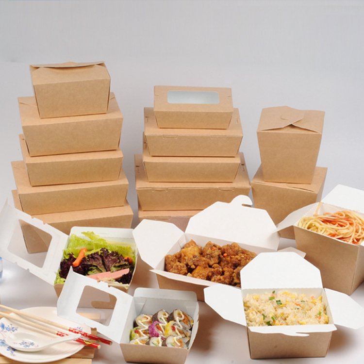 wholesale customized kraft paper meat packaging box meat packing boxes