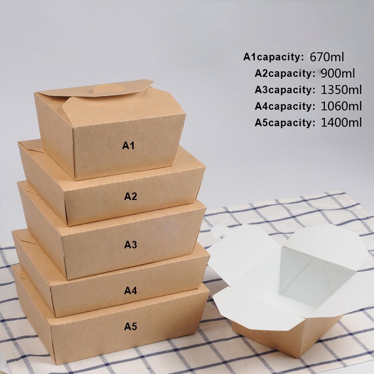 wholesale customized kraft paper meat packaging box meat packing boxes