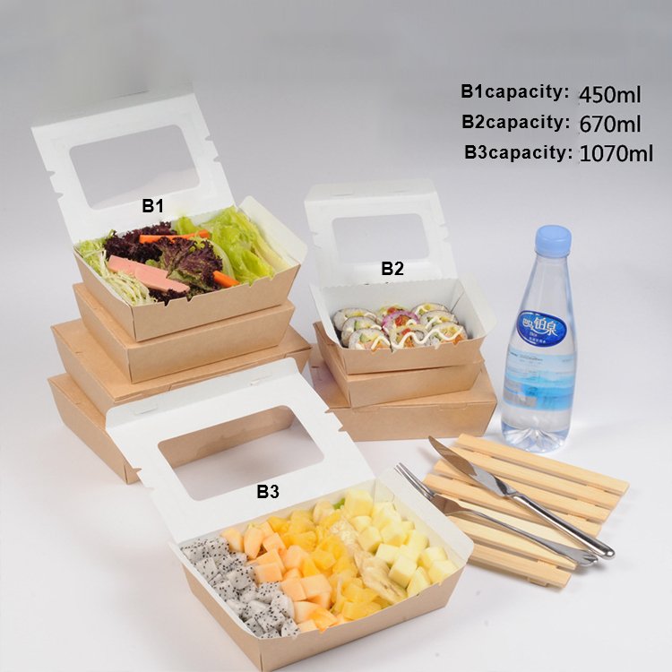 wholesale customized kraft paper meat packaging box meat packing boxes