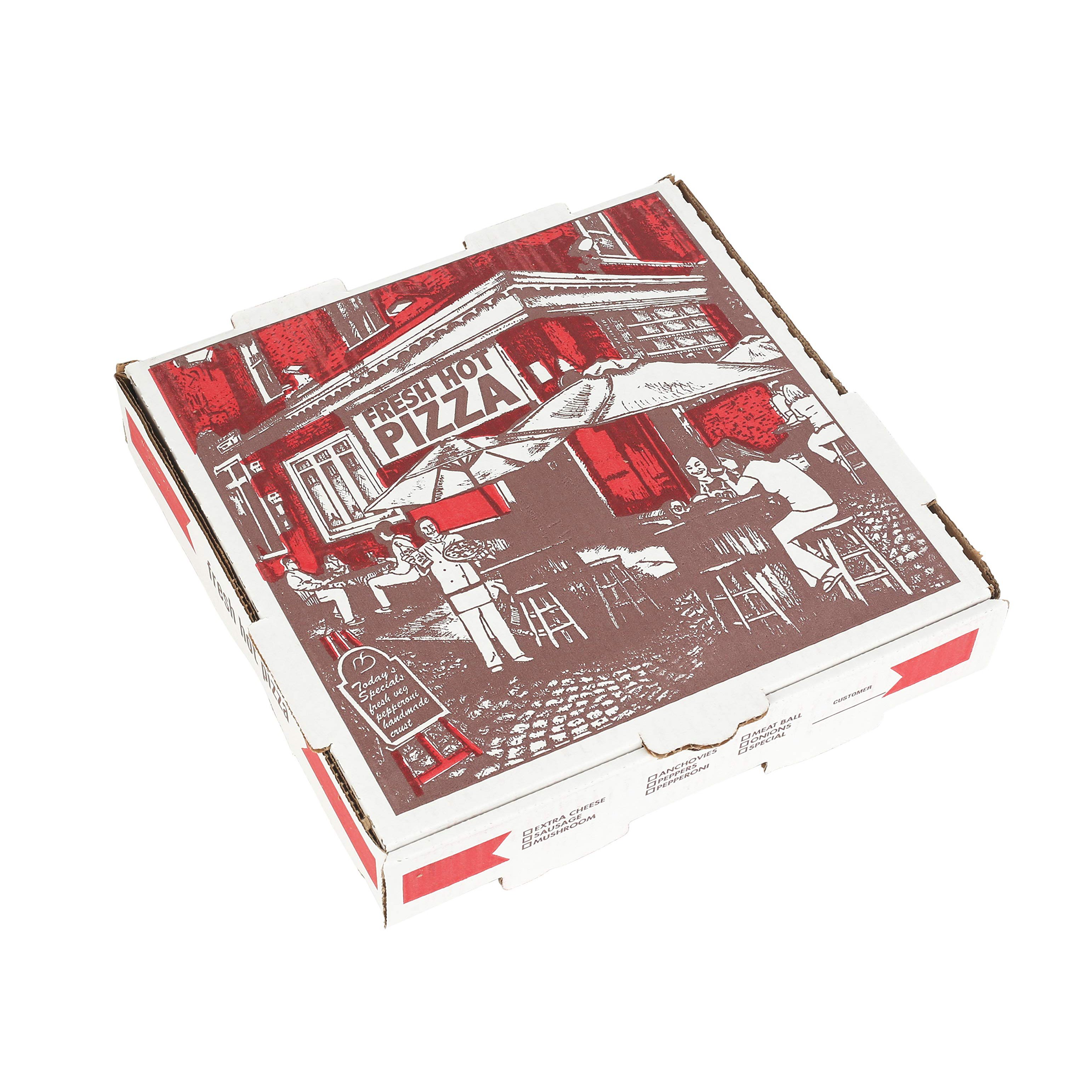 KM China manufacturers of pizza boxes custom printed cajas de pizza food packaging boxes