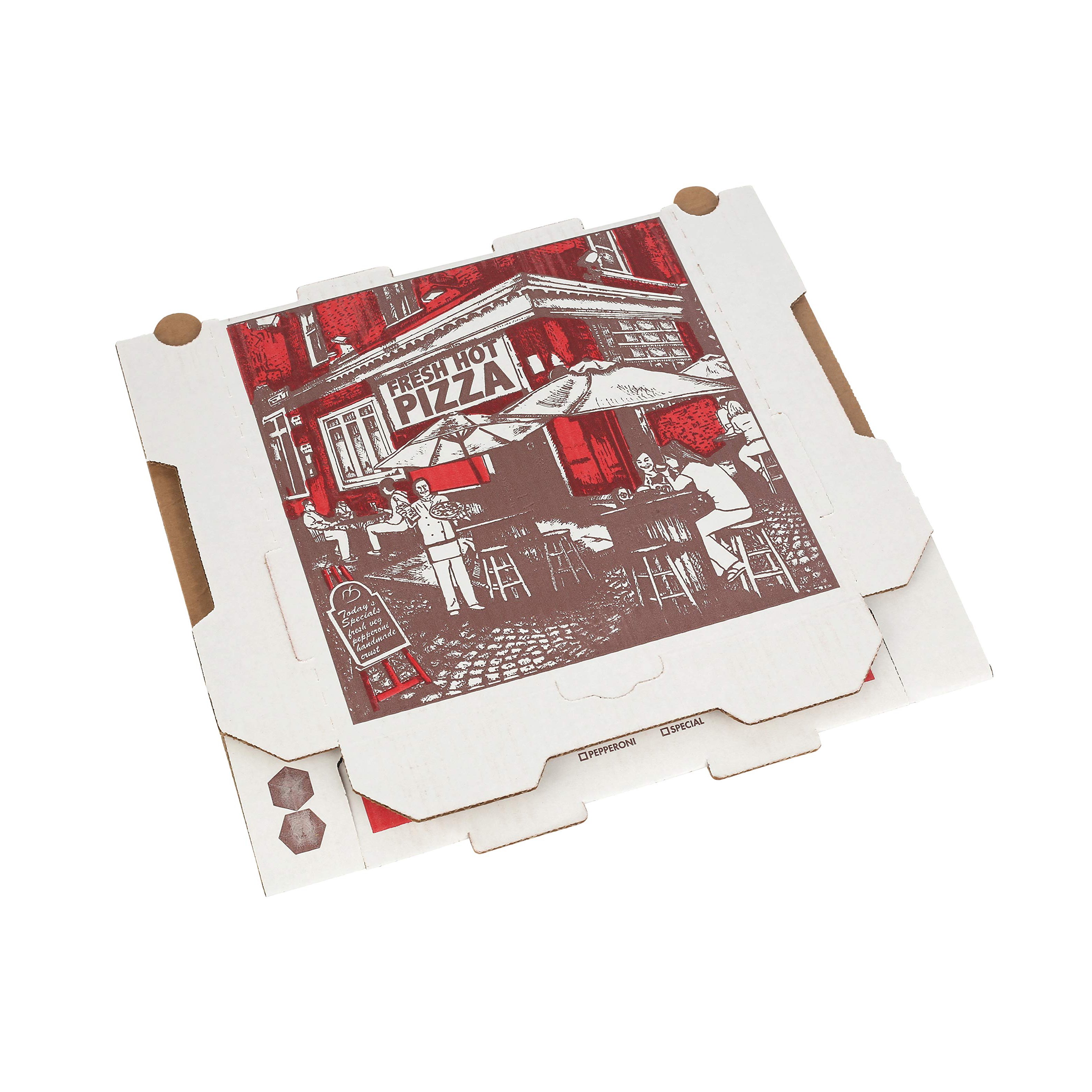 KM China manufacturers of pizza boxes custom printed cajas de pizza food packaging boxes