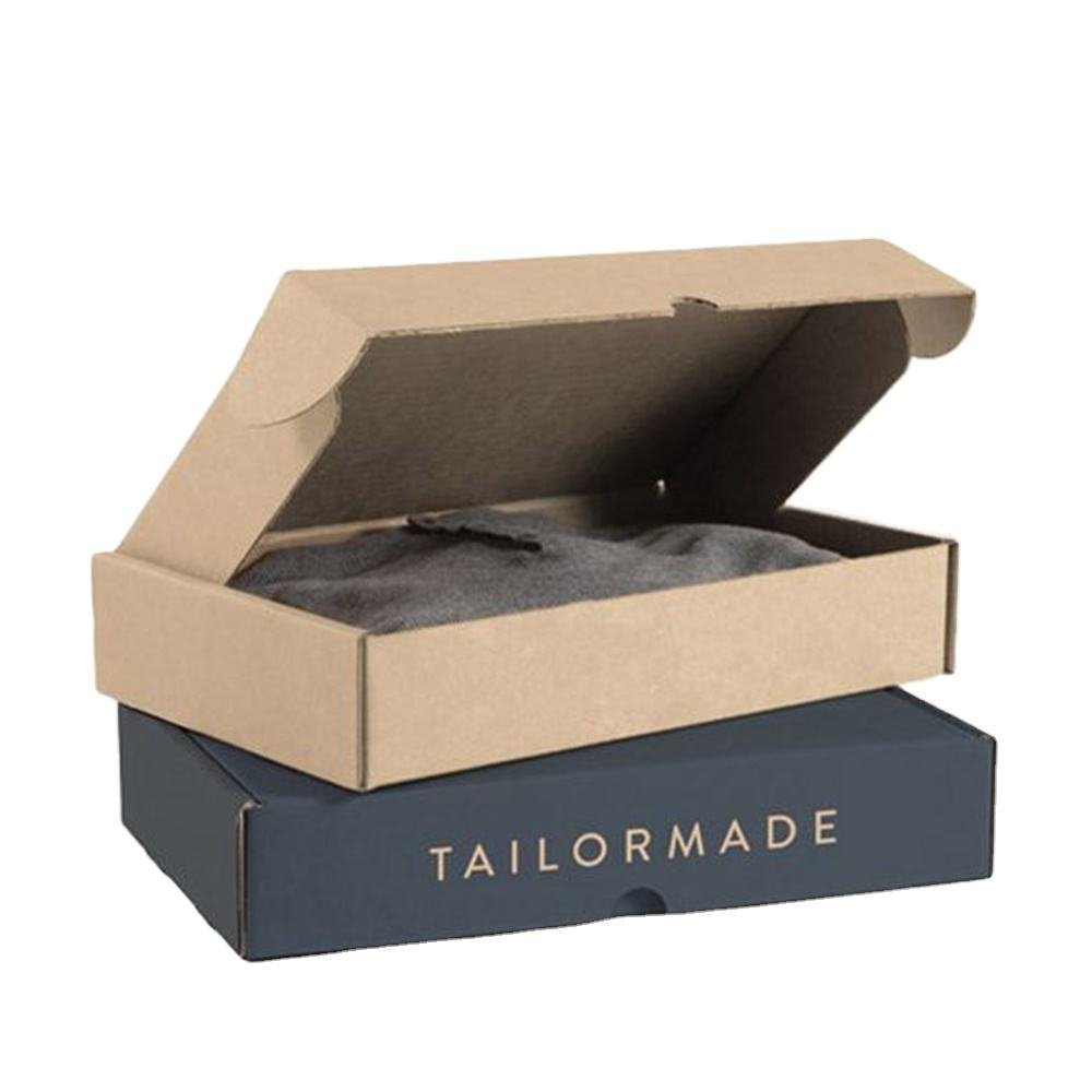 High Quality Eco Friendly Orange Red Small Cardboard Packaging Paper Airplane Corrugated Gift Shipping Boxes