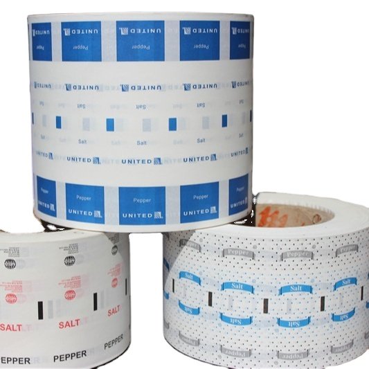 Factory price Alcohol Prep Pad Packaging Paper in Roll, 83g Aluminum Foil Paper