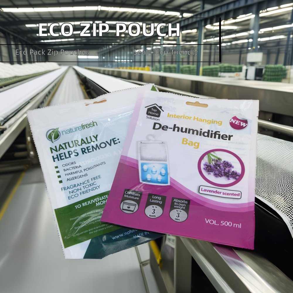 Eco-Friendly Custom Printed Bottom Standing Ziplock Pouch Dry Food & Fruits Packaging Bag for Tea