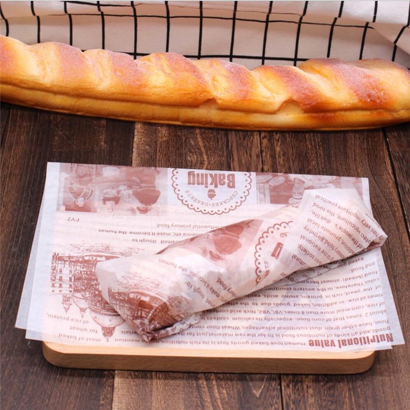 Deli Grade Paraffin Wax Food Wrapping Mg Sandwich Packaging Paper