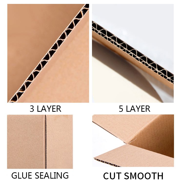 Big Slotted Boxes Mailer box custom logo cardboard bottle packaging box
