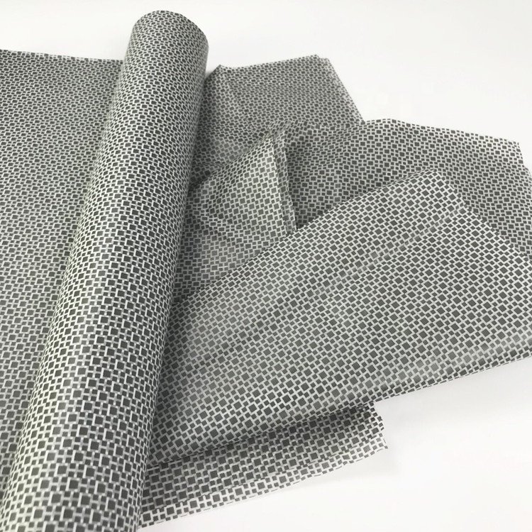 17gsm Plain Solid color Tissue Wrapping Paper eco friendly black tissue paper for packaging