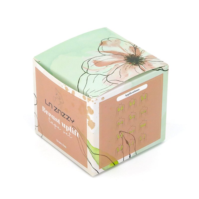 2024 Customized Small pink Cardboard Box Packaging Cosmetic Packaging Boxes