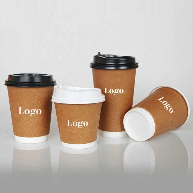 Wholesale Custom Size Logo Printed Disposable Paper Packaging Food Packaging Paper Cup With Customization