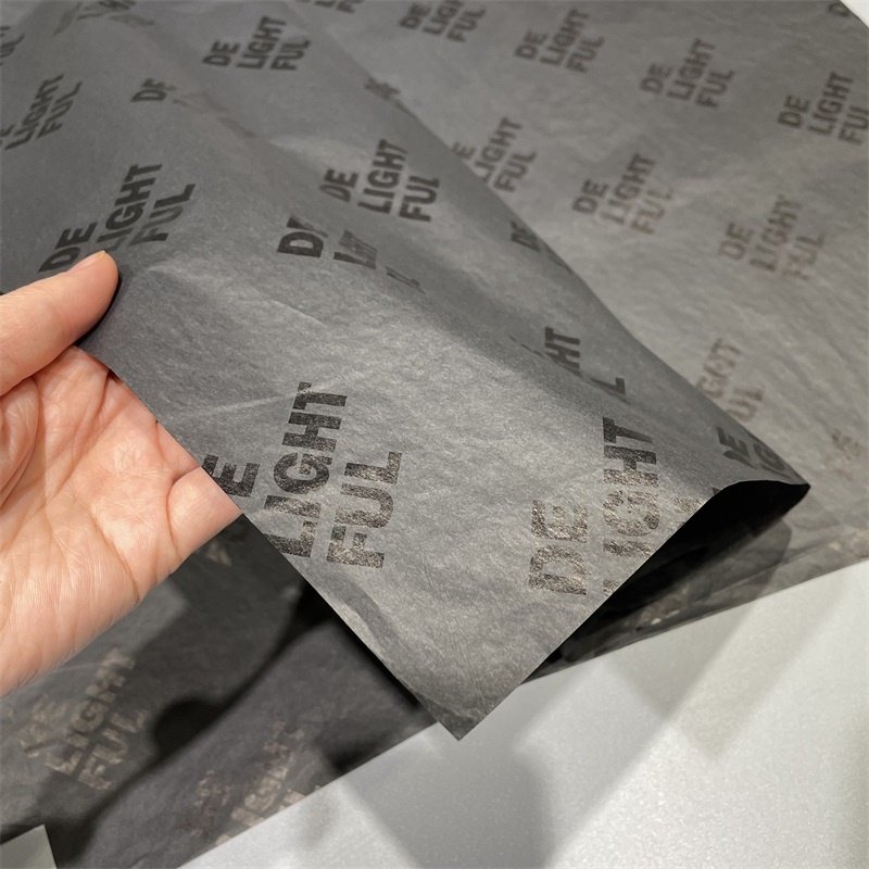 Free design custom printed tissue wrapping paper for products packaging wrapping copy paper Christmas gift packaging