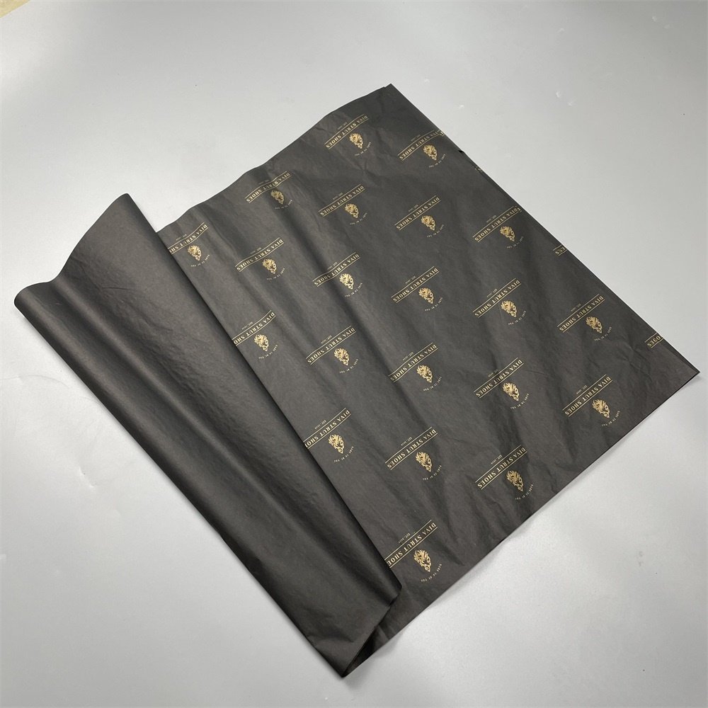 Free design custom printed tissue wrapping paper for products packaging wrapping copy paper Christmas gift packaging