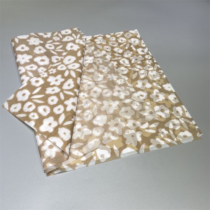 Free design custom printed tissue wrapping paper for products packaging wrapping copy paper Christmas gift packaging