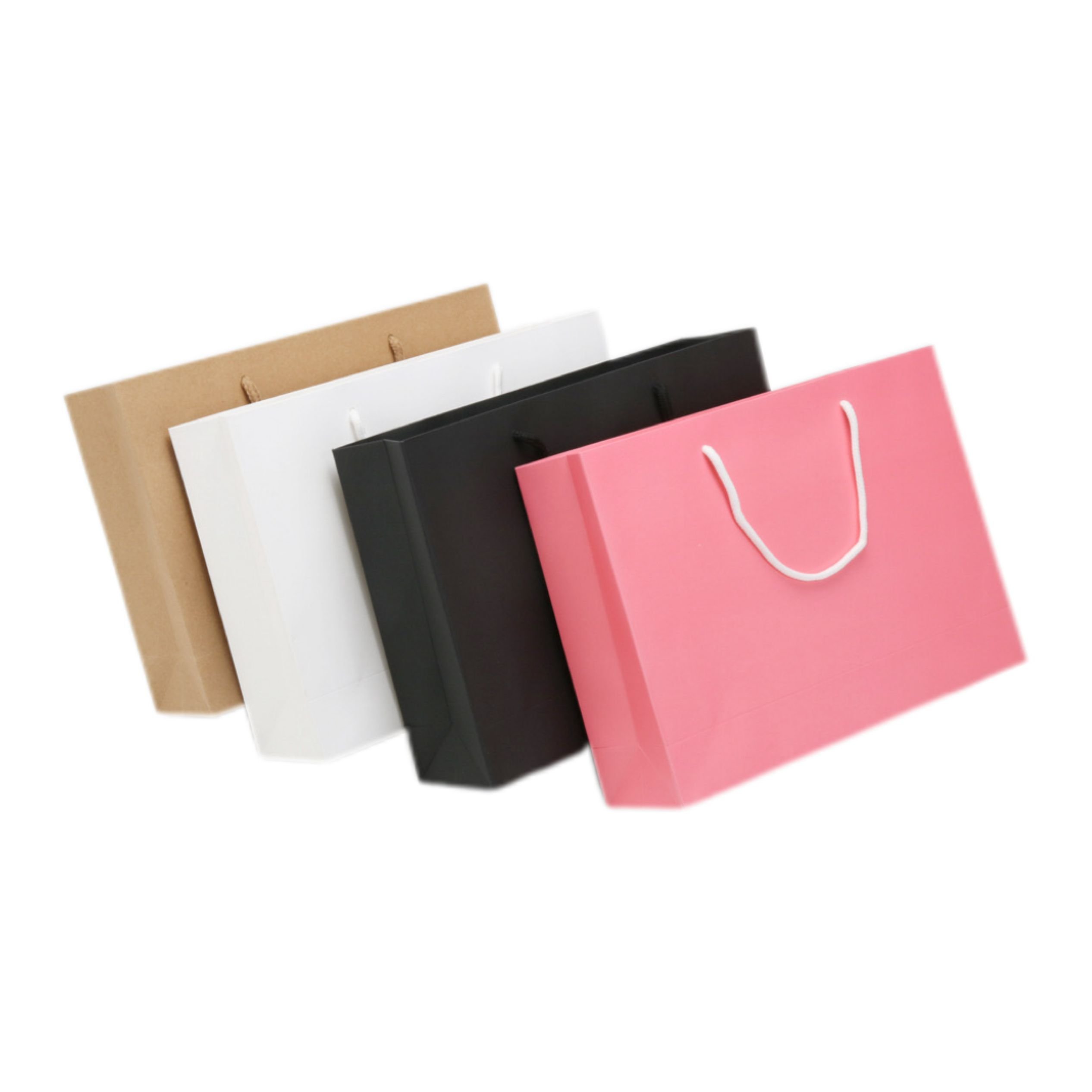 Custom logo luxury shopping paper bag wholesale printed gift craft jewelry cosmetic packaging paper bags